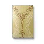 Classic Wallpaper Length 10m, Width 0.53m, Gold Color, Model 225037VE