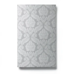 ورق جداري تصميم كلاسيك لون رمادي 0.53 م × 10 م، موديل 17433