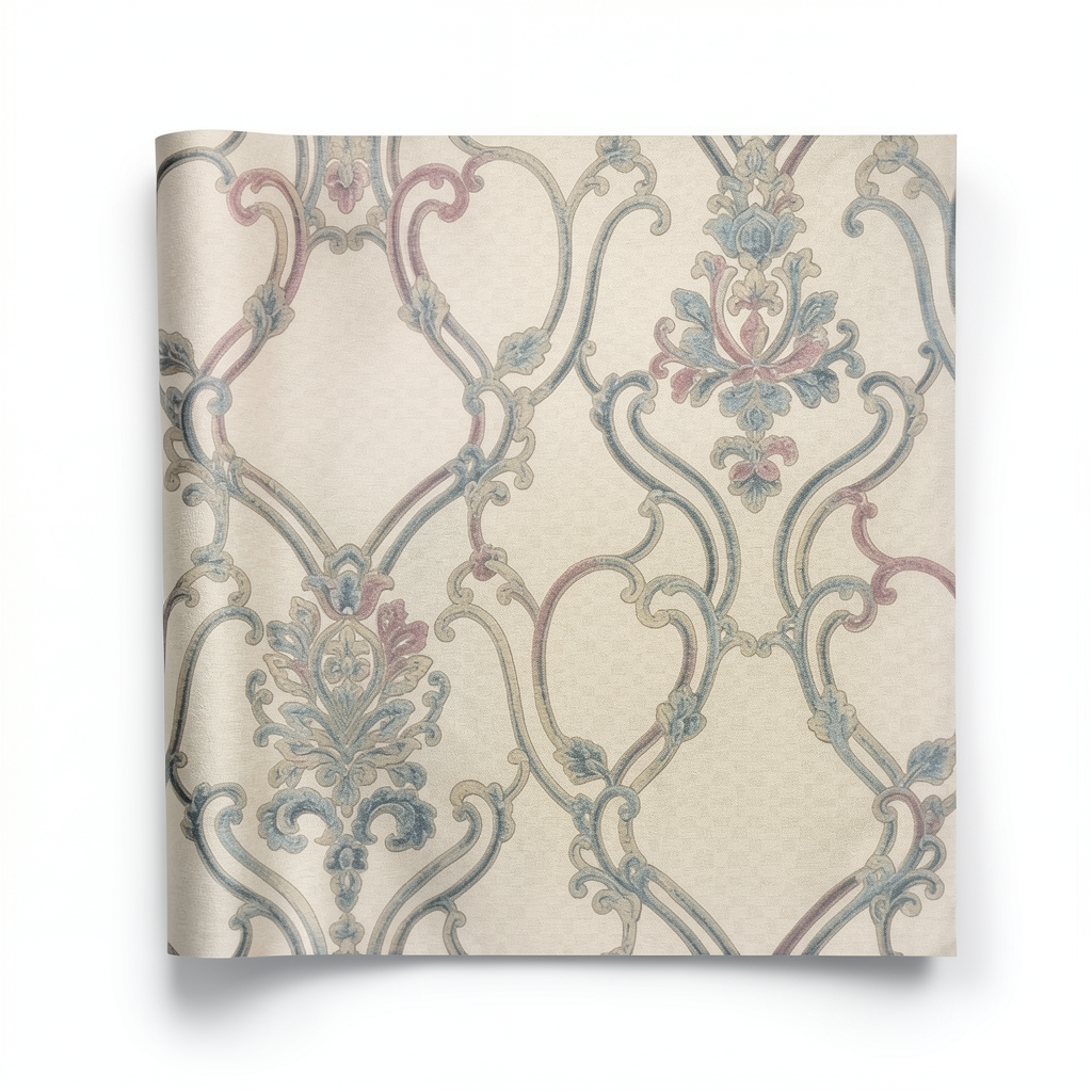 Wall Decoration Classic Design 10 m x 1.06 m Beige, Model 41301