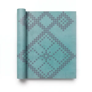 Italian Wallpaper Blue-Green 10m x 0.73m, Model Z90047