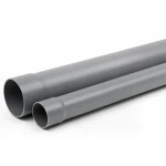 UPVC Pipe SDR 17 PN 16 Bar Size 225 mm Thickness 13.4 mm Grey Color