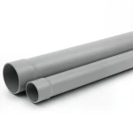 UPVC Pipe SDR 13.6 PN 20 Bar Size 110 mm Thickness 8.1 mm Grey Color