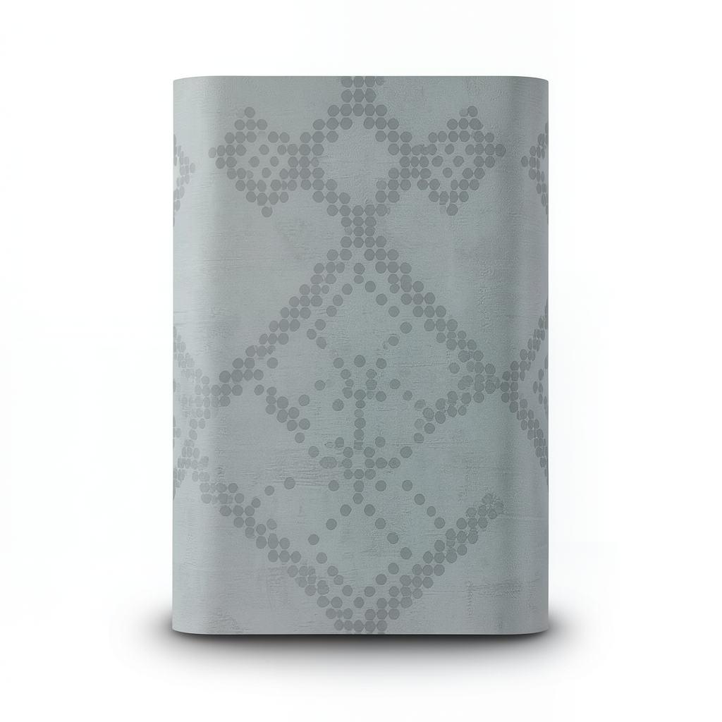 Classic Italian Wall Covering 10m x 0.73m, Grey Color