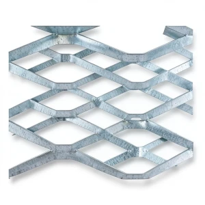Galvanised Steel Expanded Metal Mesh Bahri Thickness 2.3 mm Width 1.22 m Length 6 m