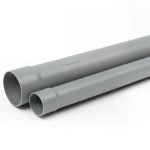 UPVC Pipe SDR 13.6 PN 20 Bar Size 140 mm Thickness 10.3 mm Grey Color