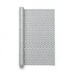Wall Decoration Patterned Design 10 m x 1.06 m Gray, Model 41311