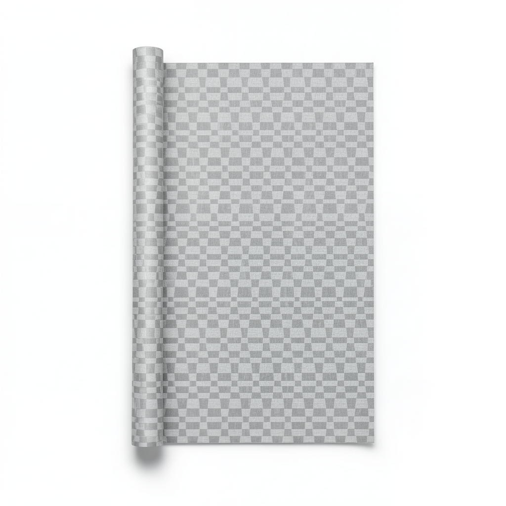 Wall Decoration Patterned Design 10 m x 1.06 m Gray, Model 41311