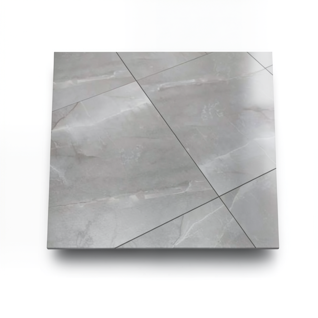 بورسلان ارضيات هندي مصقول 0.9×80×80 سم رمادي