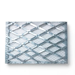 Galvanised Steel Expanded Metal Mesh Bahri Thickness 1.2 mm Width 1.22 m Length 7 m