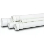 أنابيب UPVC لأنظمة الصرف الصحي SDR 26 قطر خارجي 63 mm سماكة 2.5 mm لون أبيض