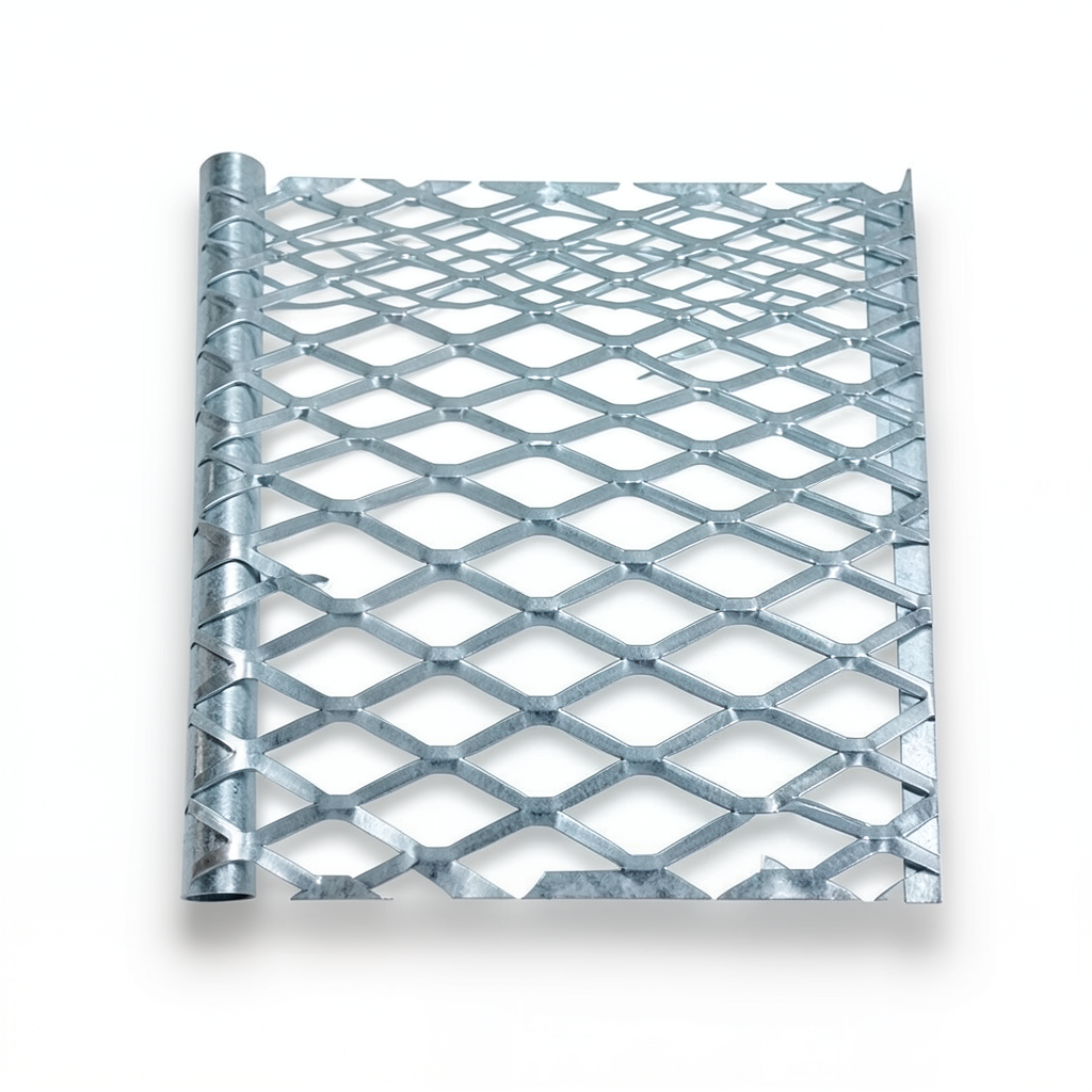 Galvanised Steel Expanded Metal Mesh Bahri Thickness 2.7 mm Width 1.22 M Length 7 meter