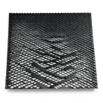 Hot Rolled Expanded Metal Momawaj Thickness 1.4 mm Size 2.44×3 meter Black Steel
