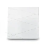 بورسلان ارضيات هندي مصقول 0.9×80×80 سم ابيض، موديل بازار
