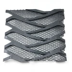 Hot Rolled Expanded Metal Mesh Momawaj Thickness 1.4 mm Size 2.44×4 meter