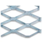 Galvanised Steel Expanded Metal Mesh Bahri 4.8 mm Thickness 1.22 m Width 1 m Length
