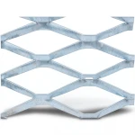 Galvanised Steel Expanded Metal Mesh Bahri Thickness 2.7 mm Width 1.22 M Length 7 meter
