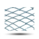 Galvanised Steel Expanded Metal Mesh Bahri Thickness 2.8 mm Width 1.22 m Length 1 m