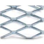 Galvanised Steel Expanded Metal Mesh Bahri 3 mm Thickness 1.22m Width 1m Length