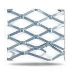 Galvanised Steel Expanded Metal Mesh Bahri 3.8 mm Thickness 1.22 m Width 1 m Length