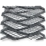 Hot Rolled Expanded Metal Momawaj Thickness 1.5 mm Size 2.44×3 m Black Steel