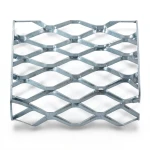 Galvanised Steel Expanded Metal Mesh Bahri Thickness 2.8 mm Width 1.22 m Length 2 m