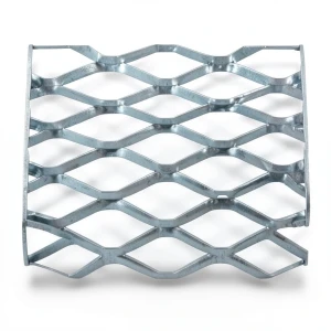 Galvanised Steel Expanded Metal Mesh Bahri Thickness 2.8 mm Width 1.22 m Length 2 m
