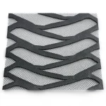Hot Rolled Expanded Metal Mesh Momawaj Thickness 1.4 mm Size 2.44×4 meter