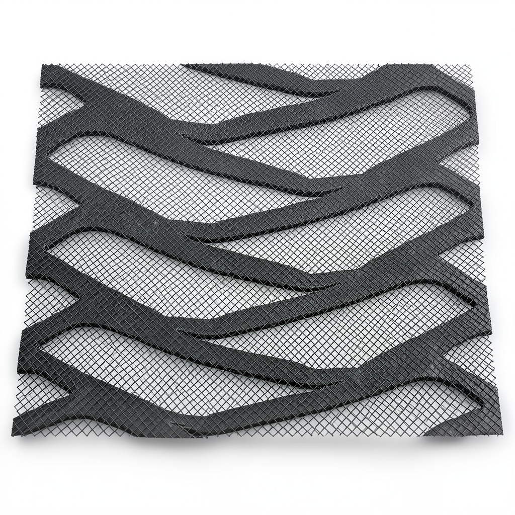 Hot Rolled Expanded Metal Mesh Momawaj Thickness 1.4 mm Size 2.44×4 meter