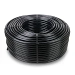 لفة أنابيب HDPE ضغط 3.2 بار PE 80 قطر خارجي 110 مم SDR 33 لون أسود