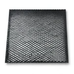 Hot Rolled Expanded Metal Momawaj Thickness 1.5 mm Size 2.44×3 m Black Steel