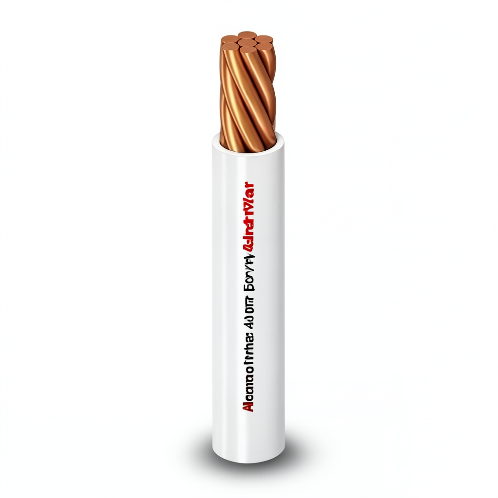 Electrical Stranded Wire 25mm 450/750V, Copper Conductor 2.24mm Diameter, PVC Insulation | Al Fanar