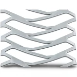 Hot Rolled Expanded Metal Mesh Momawaj Design 5.8 mm Thick 2.44x2 m