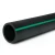 HDPE Polyethylene Pipe PN 4 Bar PE 80 OD 355 mm SDR 41 Black with Green Stripes - Image 1