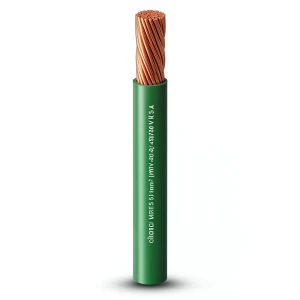 PVC Insulated Stranded Copper Single Electrical Wire 150mm, 450/750V Green | Al Fanar
