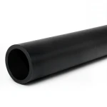 مواسير HDPE ضغط 6 بار PE 80 قطر خارجي 180 مم SDR 22 لون أسود