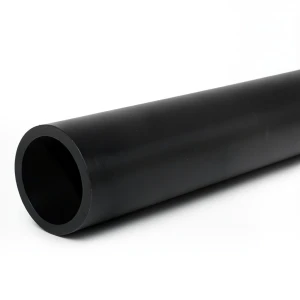 مواسير HDPE ضغط 6 بار PE 80 قطر خارجي 180 مم SDR 22 لون أسود