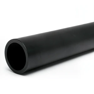 أنابيب HDPE ضغط 6 بار PE 80 قطر خارجي 200 مم SDR 22 لون أسود