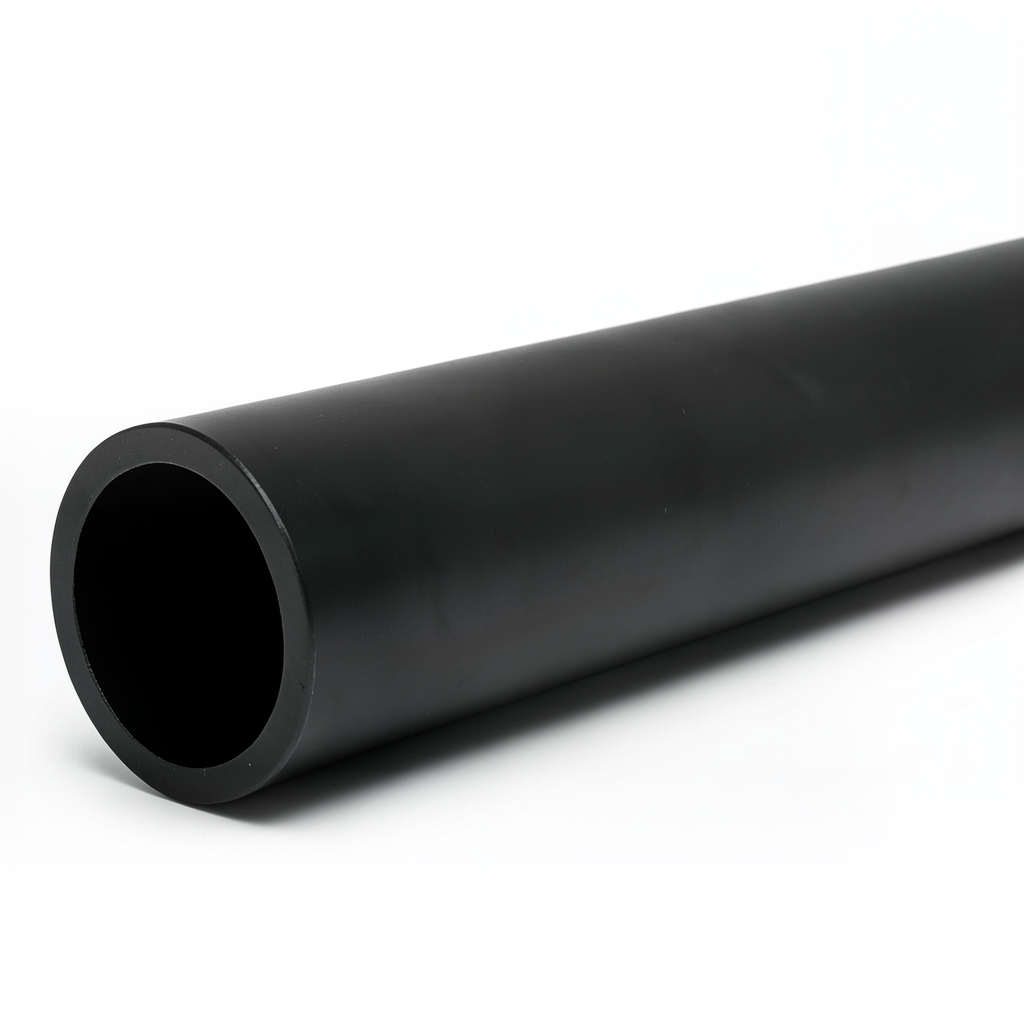 أنابيب HDPE ضغط 6 بار PE 80 قطر خارجي 200 مم SDR 22 لون أسود