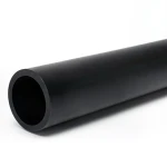 مواسير بلاستيك HDPE ضغط 6 بار PE 80 قطر خارجي 280 مم SDR 22 لون أسود