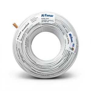 Stranded Wire Coil 6mm2 450/750V Copper Conductor 1.04mm Diameter PVC Sheathed | Al Fanar