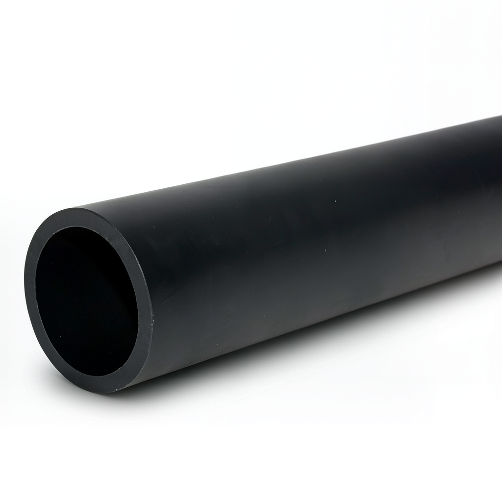 HDPE Pipe Pressure 6 Bar PE 80 OD 500 mm SDR 22 Black