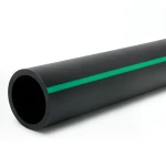 أنابيب بلاستيك HDPE ضغط 6 بار PE 80 قطر خارجي 630 مم SDR 22 لون أسود