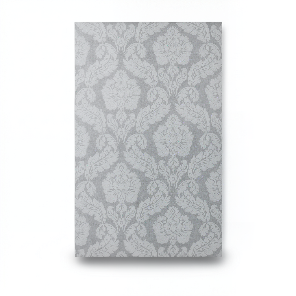 Classic Wall Covering Gray Color 0.53m x 10m, Model 17433