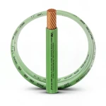 THHN/THWN Copper Cable PVC 105°C Insulation Size 3.31 mm² Diameter 3.1 mm 600 V 300 Ft Green Color | Al Fanar