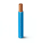 THHN/THWN Copper Cable PVC 105°C Insulation 5.26 mm² Diameter 3.9 mm 600 Volt 500 Feet Blue | Al Fanar