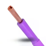 سلك مجدول 120 ملم²، 450/750 فولت، نحاس موصل، عزول PVC 70°C، لون بنفسجي | شركة كابلات الشرقية للصناعة