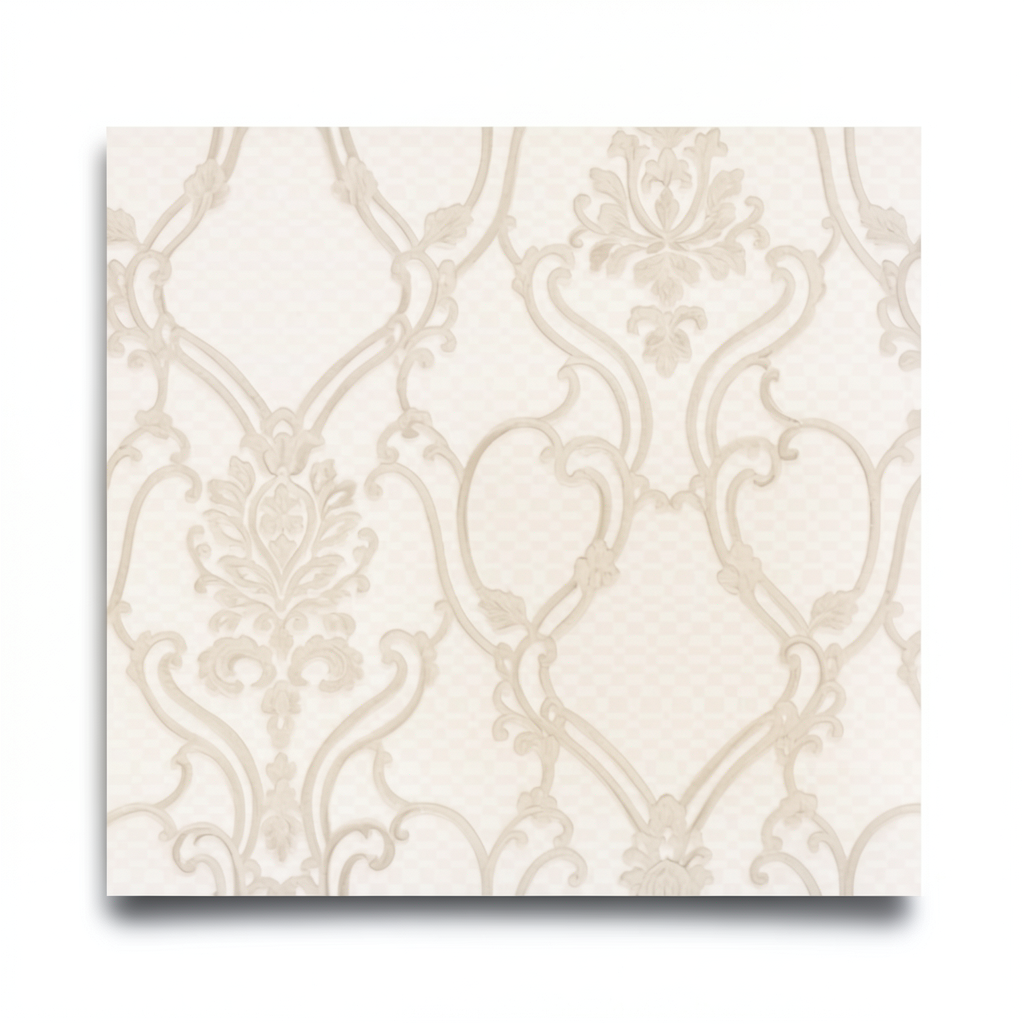 Wall Decoration Classic Design 10 m x 1.06 m Light Beige, Model 41308