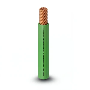 THHN/THWN Copper Cable PVC 105°C Insulation 5.26 mm² 4.2 mm 600 Volt 500 Ft Green | Al Fanar