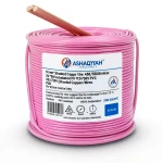 16 mm² Stranded Copper Wire 450/750V PVC 70°C Insulated Pink | Asharqiyah Cables Company for Industry