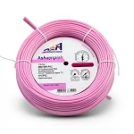1.5 mm² Stranded Copper Electric Wire 450/750V PVC 70°C Insulation Pink | Asharqiyah Cables Company for Industry